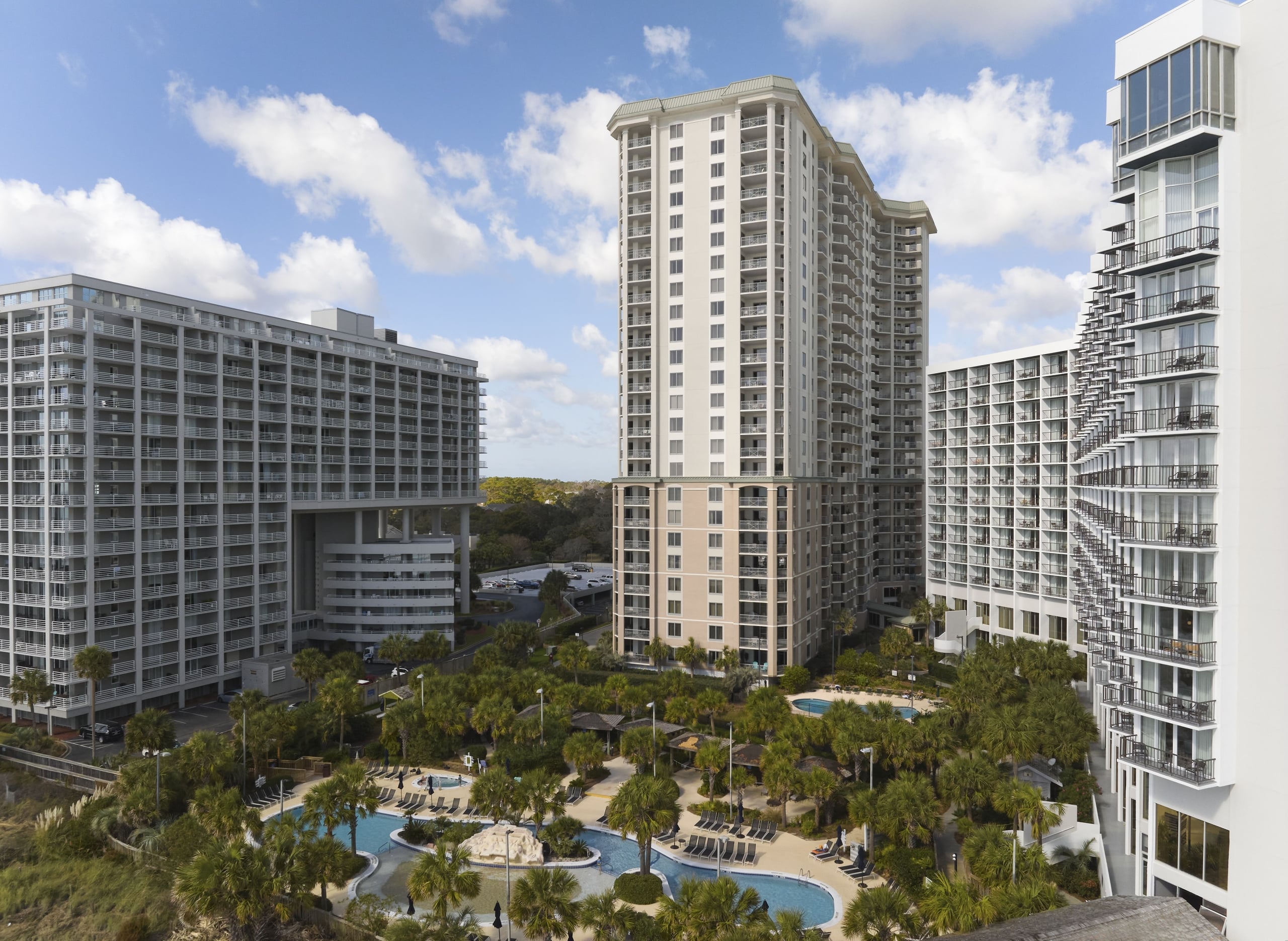 Royale Palms exterior Drone view